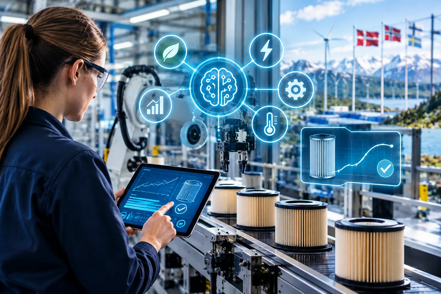 How AI Is Transforming Nordic Manufacturing: From Automation to Intelligent Production